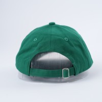Chapeau de papa mode non structuré en coton avec logo brodé sur mesure et étiquette tissée
