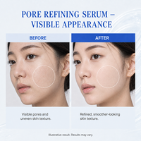 Sérum Visage Végétalien au Collagène Marque Blanche avec Acide Salicylique et Vitamine C pour Femmes - Nourrissant Hydratant Raffermissant Éclaircissant