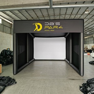 Advertising Inflatable Golf Sim Bay Room <b>Tent</b> for Outdoor Simulating Golf Experience - Product Image 4