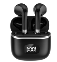 Écouteurs antibruit HE050 TWS LED Indicateur d'alimentation ENC Mic BassBoost ANC Casque Écran d'alimentation intelligent