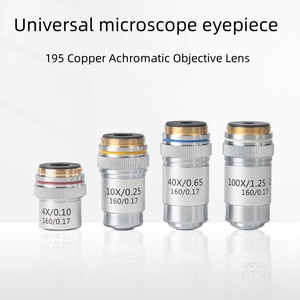 生体顕微鏡用無色195対物レンズ4X-100X倍率銅材料3年間保証カスタマイズOEM - Product Image 2