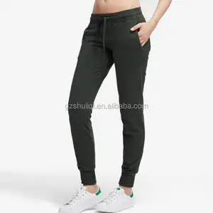 Femmes plaine fitness pantalons de survêtement sport pantalon de survêtement personnalisé joggeurs maigres