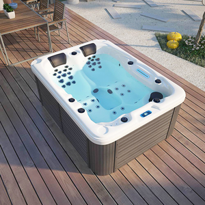 Jacuzzi de Exterior con Masaje en Oferta para 3 Personas Spa Jacuzzi Exterior Balboa Bañera de Hidromasaje de Lujo en Acrílico - Product Image 1