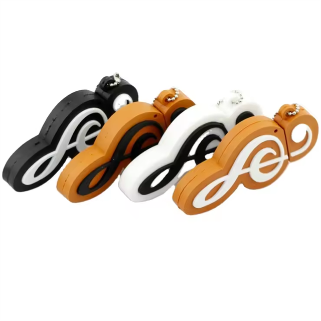 Factory Wholesale Fancy Musical Instrument Music Note Shape Usb Flash Memory Drive Stick 256gb1gb Usb Flash 2gb 128gb Custom Usb