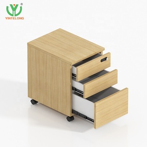 Yinlong mật khẩu khóa dưới Bàn Kim Loại văn phòng Tủ 3 ngăn kéo tủ hồ sơ văn phòng lắp ráp tủ hồ sơ bệ tủ khóa - Product Image 1