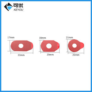 Adhésif double face antidérapant Keyou pour lunettes, 17 mm, 18 mm, 21 mm, matériau EVA, rouleau de 1000 pièces, colle forte réutilisable - Product Image 4