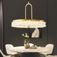 Lámpara de techo y colgante de cristal, creativa, nueva, decoración de lujo, JY9300