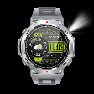 Reloj Inteligente Deportivo KT85 con Pantalla AMOLED de 1.43 Pulgadas, Batería de Larga Duración de 525 mAh, Linterna SOS Potente, Resistente al Agua 5ATM, 2026 - Product Image 3