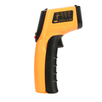 Termometer inframerah gm320 dalam ruangan dan luar ruangan, termometer digital industri dan cairan makanan