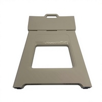 69156 #   Tabouret pliant rétractable en plastique, chaise pliable portable, capacité de charge de 150 kg, pour le camping, la randonnée, utilisation en toutes saisons