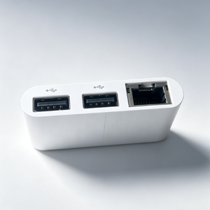 Hub <span class=keywords><strong>USB</strong></span> 2.0 Tipo-C de 3 Puertos con Puerto LAN, Material ABS, Compatible con Pendrive, Controlador PS4, iPad Pro y Stock para - Product Image 6