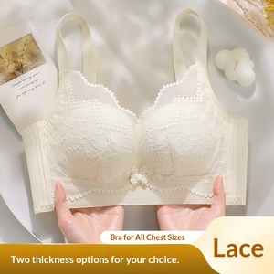 Reggiseno con Logo Personalizzabile, <span class=keywords><strong>Senza</strong></span> <span class=keywords><strong>Ferretto</strong></span>, Regolabile, Invisibile, con Effetto Push-up, Anti-cedimento, Coppa Traforata - Product Image 2