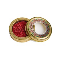 Emballage de pot décoratif vide personnalisé, boîte cadeau Saffrongift, 1 gramme de safran, boîte cadeau en papier rigide, Zafferano Confezione pour le safran