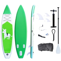 Vente en gros LSF OEM Mythologie Chinoise Culture Wakeboard Gonflable Sup Standup Paddleboard EVA PVC Matériel avec Accessoire de Pompe