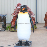 Estatua de Pingüino Robótica Animatrónica de Tamaño Real a Prueba de Agua para Parque Marino, Mundo Oceánico, Mundo Submarino, en Venta