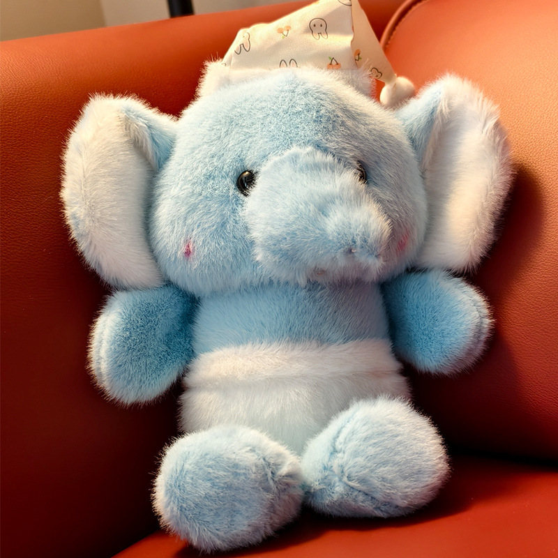 Goodnight little elephant-blue