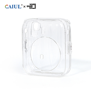 Nouvelle coque de protection transparente en PC rigide pour <span class=keywords><strong>Instax</strong></span> Mini 13 (2026) sans sangle – Étui écologique pour appareil photo instantané - Product Image 5