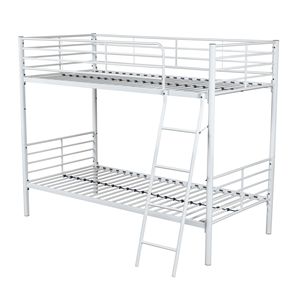 Lit superposé MILENYUM moderne en acier robuste, taille double, design gain de place, pour adultes, écoles, chambres, hôpitaux, hôtels - Product Image 2