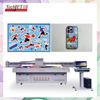 Impresora TechJet de Impresión Directa en Madera, Contrachapado y MDF, Impresora UV de Gran Formato para Sustratos Rígidos, Impresora de Señalización Plana