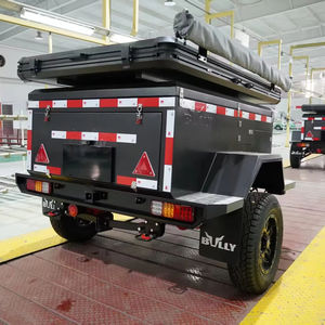 <span class=keywords><strong>Remolque</strong></span> de aluminio portátil American Teardrop RV 750kg Car Camping Camper Tienda de campaña y otros artículos de venta por carretera - Product Image 6