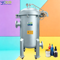 Équipement de filtration multi-sacs à ouverture rapide en acier inoxydable SS304 316L pour produits chimiques pétrochimiques et revêtements électrophorétiques