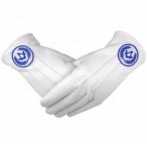 Maçonnique Regalia Royal Arch Broderie Robe Gants Coton Matériel Utilisation Quotidienne pour les Francs-Maçons - Product Image 5