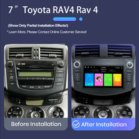 Autoradio Android Auto pour Toyota RAV4 Rav 4 2006-2012 Carplay 4G WIFI GPS Navigation Autoradio Lecteur Vidéo Pas d'unité principale 2din