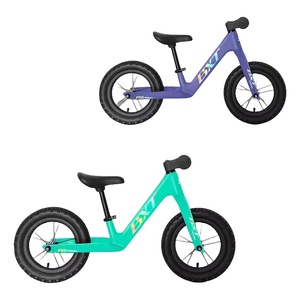 12-inch duy nhất tốc độ đua bánh xe trung tâm carbon 3K dệt cân bằng xe đạp khung cho trẻ em 2-6 năm đi bộ & đi xe - Product Image 1