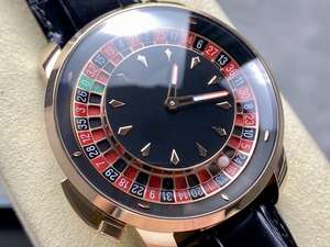 2025 최신 유행 디자인 남성용 기계식 시계 방수 다기능 개인 룰렛 다이얼 가죽/실리콘 금속 - Product Image 2