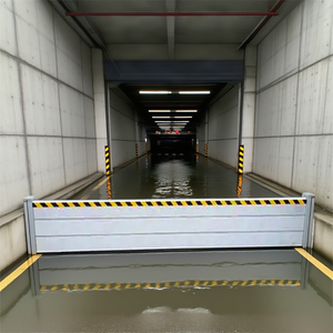 Barrières de contrôle des inondations en aluminium faciles à installer, certifiées ISO9001, portail modulaire de protection contre les inondations pour la maison, le garage, sauvetage - Product Image 4