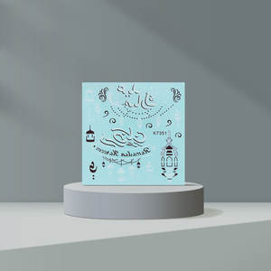 สติกเกอร์รอย<span class=keywords><strong>สัก</strong></span>ชั่วคราวลายดวงจันทร์ทำจากเฮนน่าศิลปะบนเรือนร่างเป็นมิตรต่อสิ่งแวดล้อมกันน้ำออกแบบได้ตามต้องการ - Product Image 5