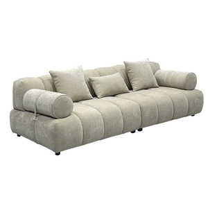 Modern Nordic Customized Size <b>Wooden</b> <b>Frame</b> Modular Sectional Couch for Living Room - Product Image 1