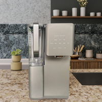Distributeurs de système de filtration d'eau du robinet de bureau de 100 gallons avec cartouche d'osmose inverse chaude et froide Distributeur de purificateur d'eau RO