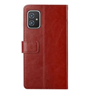 Funda protectora de cuero PU a la moda con correa para <span class=keywords><strong>Asus</strong></span> <span class=keywords><strong>ZenFone</strong></span> <span class=keywords><strong>9</strong></span> <span class=keywords><strong>ZenFone</strong></span> 8 ZS590KS, funda para teléfono móvil - Product Image 2