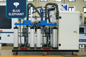 Máquina de Enchapado de Cantos Automática Industrial E-80 de Nuevo Diseño con Pre-Fresado y Seguimiento para Puertas de Gabinetes - Product Image 4