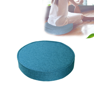 Cómodo personalizado decoración del hogar yogo piso al aire libre patio ronda de espuma de memoria Cojín de meditación - Product Image 1