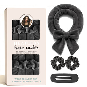 Kit de Rizadores de Cabello sin Calor, Scrunchies de Satén para Rizar el Cabello Durante la Noche, Clips para Peinar el Cabello en Casa o en el Salón - Product Image 6