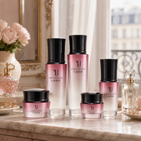 Ensemble de flacons cosmétiques et pots à crème en verre neufs, 120 ml, 100 ml, 40 ml, 50 g, 30 g, contenants d'emballage pour soins de la peau