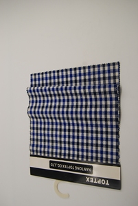 32S 100% Bông Áo Sợi Nhuộm Dobby <span class=keywords><strong>Suiting</strong></span> Sọc Gingham Kiểm Tra Dệt Vải Cho Trường Học Đồng Phục - Product Image 3