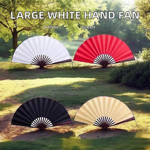 Abanico de Mano de Bambú Personalizado con Impresión a Medida, Tendencia 2026, Abanico Pintado a Mano para Bodas - Product Image 3