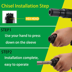 <span class=keywords><strong>Marteau</strong></span>-<span class=keywords><strong>piqueur</strong></span> électrique 1050W transfrontalier le plus vendu pour le modèle original NBT-DH-17A, <span class=keywords><strong>petit</strong></span>, certifié CE, 220V, pour perçage et démolition - Product Image 4