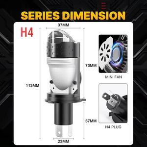 Faro LED CSP avanzado H4 30000 Lm 6000K para coche, motocicleta, actualización de modificación, ajuste universal - Product Image 5