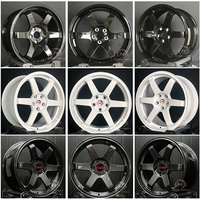 عجلات مصنعة حسب الطلب 5x100 5x114.3 5x112 5x108 لسيارات تويوتا GR86 وسوبارو BRZ وهوندا سيفيك تايب R FK8 وفولكس فاجن جولف GTI/R وأودي A3/S3