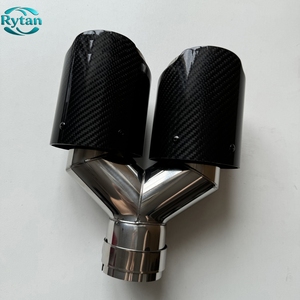 Punta de <span class=keywords><strong>escape</strong></span> de fibra de carbono Rytan Factory, puntas de <span class=keywords><strong>escape</strong></span> universales <span class=keywords><strong>para</strong></span> automóvil, acero inoxidable y punta de <span class=keywords><strong>escape</strong></span> de carbono brillante - Product Image 4
