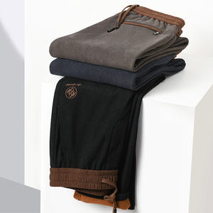 ANSZKTN <span class=keywords><strong>pantaloni</strong></span> caldi <span class=keywords><strong>di</strong></span> <span class=keywords><strong>velluto</strong></span> Casual alla moda da uomo nuovi <span class=keywords><strong>pantaloni</strong></span> elasticizzati <span class=keywords><strong>in</strong></span> <span class=keywords><strong>vita</strong></span> - Product Image 3