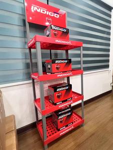 Hiện đại miễn phí đứng có thể gập lại nhựa hiển thị đứng cho động cơ dầu & chất bôi trơn giá cho các cửa hàng xe hơi - Product Image 3