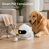 Caméra Robot Intelligente OEM Moderne pour Animaux de Compagnie avec Commande Vocale, Télécommande Infrarouge, Navigation Automatique et Évitement d'Obstacles pour Chats et Chiens à Usage Domestique