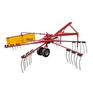 Multifunctional rotary hay rakes tractor trailed hay rake