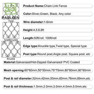 Paneles de Cerca de <span class=keywords><strong>Alambre</strong></span> <span class=keywords><strong>Galvanizado</strong></span> para Exteriores 6x10, con Marco de PVC y Hierro, Malla de Acero, Modelo 3D para Jardines - Product Image 2