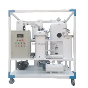 Portable oil purifier hydraulic oil treatment machine